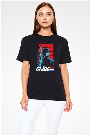 GI JOE Siyah Unisex Tişört