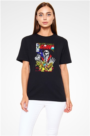 GI JOE Siyah Unisex Tişört