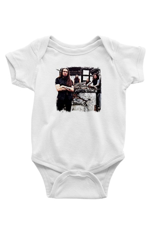 Goatwhore Baskılı Unisex Beyaz Bebek Body - Zıbın
