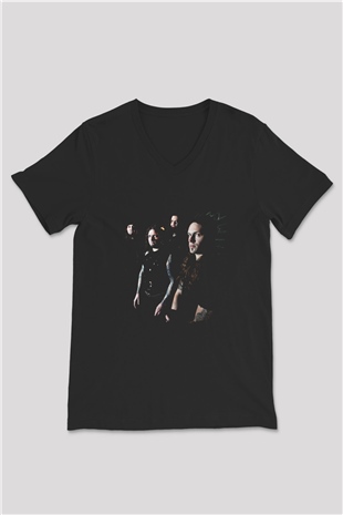 Goatwhore Baskılı Unisex Siyah V Yaka Tişört
