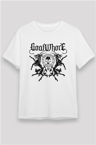 Goatwhore Beyaz Unisex Tişört T-Shirt - TişörtFabrikası