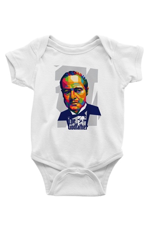 Godfather Beyaz Bebek Body - Zıbın