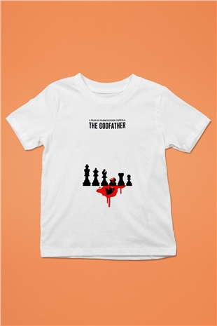 Godfather Beyaz Unisex Çocuk Tişört