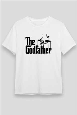 Godfather Beyaz Unisex Tişört T-Shirt