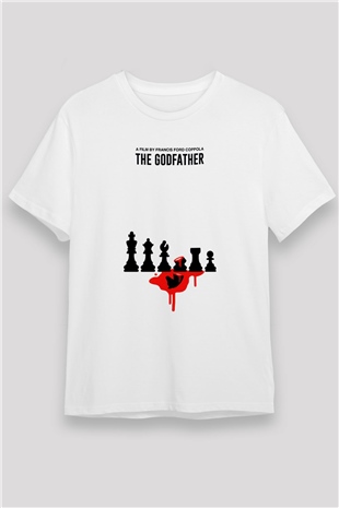 Godfather Beyaz Unisex Tişört T-Shirt
