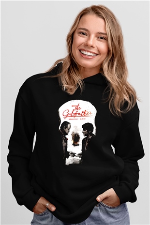 Godfather Siyah Unisex Hoodie