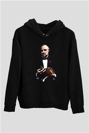 Godfather Siyah Unisex Hoodie