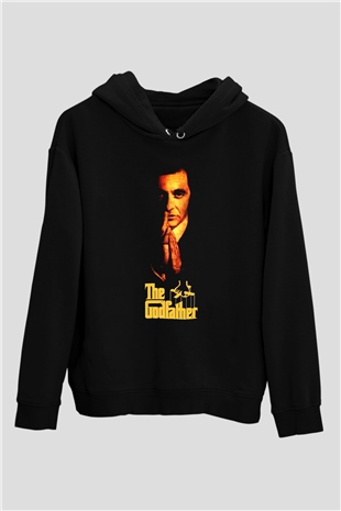 Godfather Siyah Unisex Hoodie