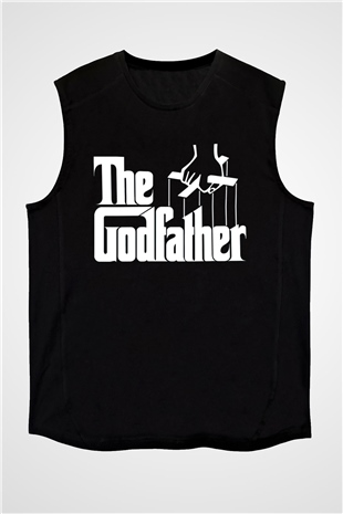 Godfather Siyah Unisex Kolsuz Tişört