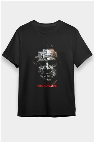 Godfather Siyah Unisex Tişört T-Shirt