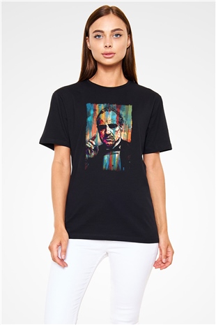 Godfather Siyah Unisex Tişört T-Shirt