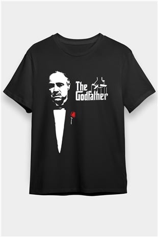 Godfather Siyah Unisex Tişört T-Shirt