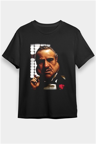 Godfather Siyah Unisex Tişört T-Shirt