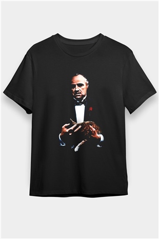 Godfather Siyah Unisex Tişört T-Shirt