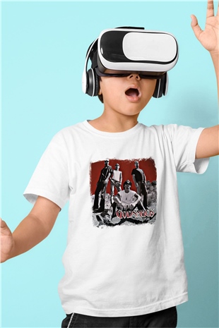 Godsmack Baskılı Unisex Beyaz Çocuk Tişört