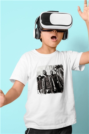 Godsmack Baskılı Unisex Beyaz Çocuk Tişört