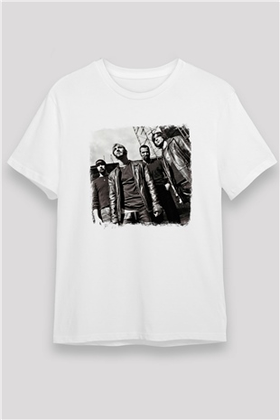 Godsmack Baskılı Unisex Beyaz Tişört