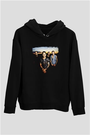 Godsmack Baskılı Unisex Siyah Hoodie