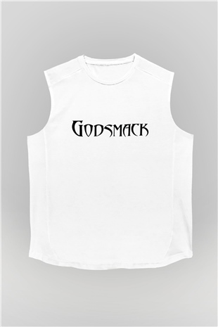 Godsmack Beyaz Unisex Kolsuz Tişört