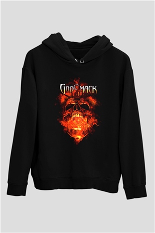 Godsmack Siyah Unisex Hoodie