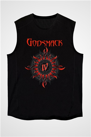 Godsmack Siyah Unisex Kolsuz Tişört