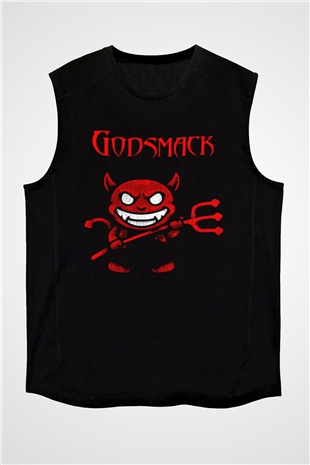 Godsmack Siyah Unisex Kolsuz Tişört