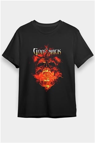 Godsmack Siyah Unisex Tişört T-Shirt - TişörtFabrikası