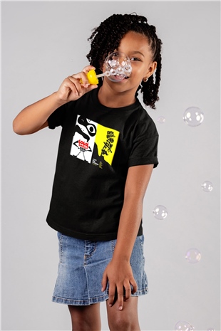 Gogol Bordello Baskılı Siyah Unisex Çocuk Tişört
