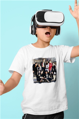 Gogol Bordello Baskılı Unisex Beyaz Çocuk Tişört