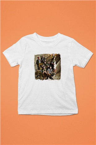 Gogol Bordello Baskılı Unisex Beyaz Çocuk Tişört