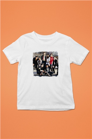 Gogol Bordello Baskılı Unisex Beyaz Çocuk Tişört