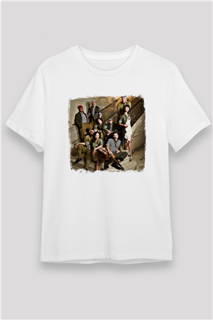Gogol Bordello Baskılı Unisex Beyaz Tişört