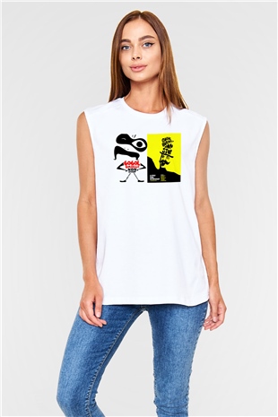 Gogol Bordello Beyaz Unisex Kolsuz Tişört