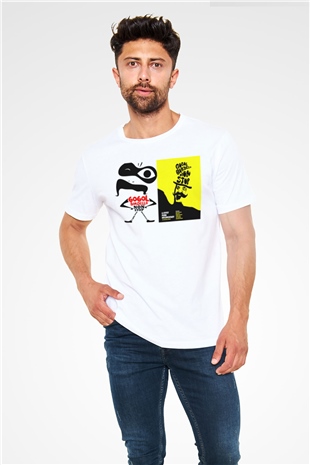 Gogol Bordello Beyaz Unisex Tişört T-Shirt - TişörtFabrikası