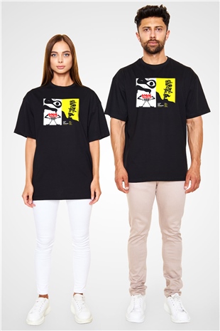Gogol Bordello Siyah Unisex Oversize Tişört T-Shirt