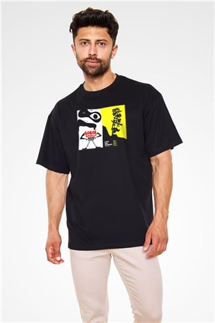 Gogol Bordello Siyah Unisex Oversize Tişört T-Shirt