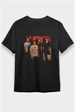 Gojira Baskılı Unisex Siyah Tişört
