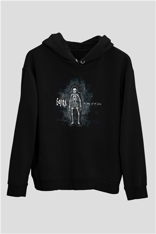 Gojira Siyah Unisex Hoodie