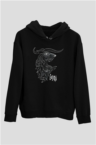 Gojira Siyah Unisex Hoodie