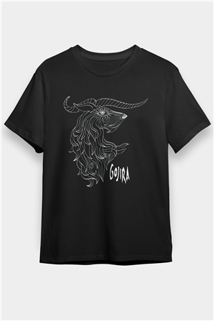Gojira Siyah Unisex Tişört T-Shirt - TişörtFabrikası
