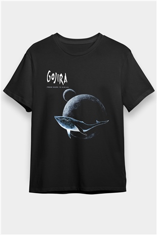 Gojira Siyah Unisex Tişört T-Shirt - TişörtFabrikası