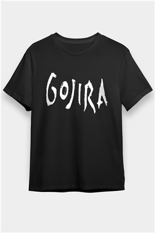 Gojira Siyah Unisex Tişört T-Shirt - TişörtFabrikası