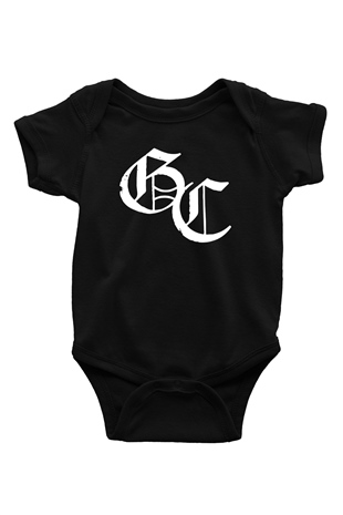 Good Charlotte Baskılı Siyah Bebek Body - Zıbın