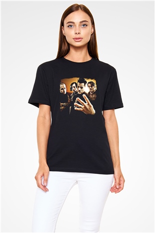 Good Charlotte Baskılı Unisex Siyah Tişört