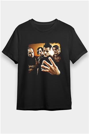 Good Charlotte Baskılı Unisex Siyah Tişört