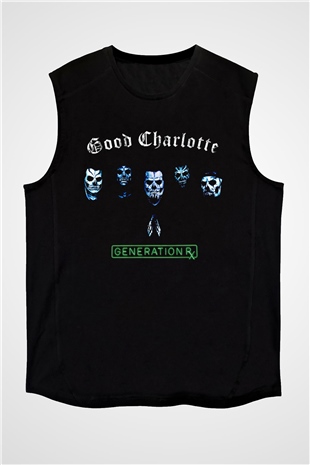Good Charlotte Siyah Unisex Kolsuz Tişört