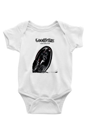 Goodfellas Baskılı Beyaz Unisex Bebek Body - Zıbın