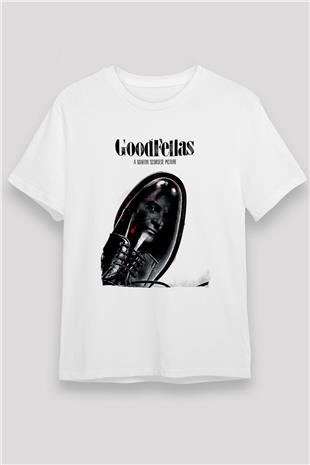 Goodfellas Unisex Baskılı Beyaz Tişört - Tshirt