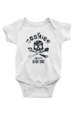 Goonies Beyaz Bebek Body - Zıbın