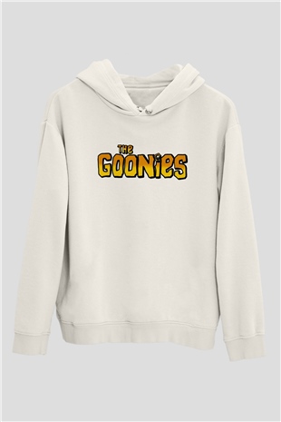 Goonies Beyaz Unisex Hoodie